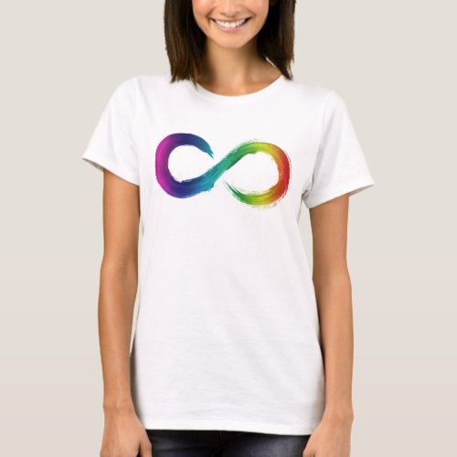 Neurodiversity Rainbow Infinity Shirt 