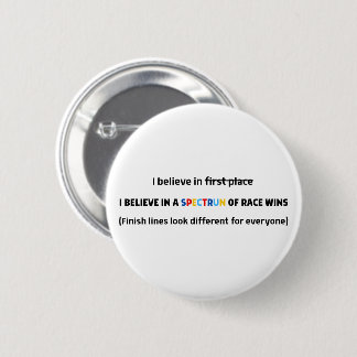 Neurodiversity Run Autism Awareness Month Running Button