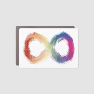 Neurodiversity symbol car magnet