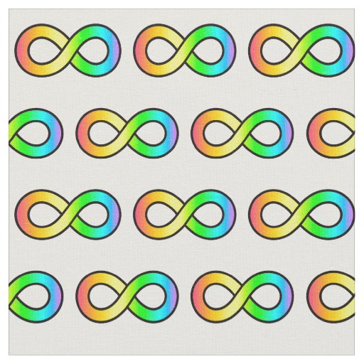 Neurodiversity symbol fabric
