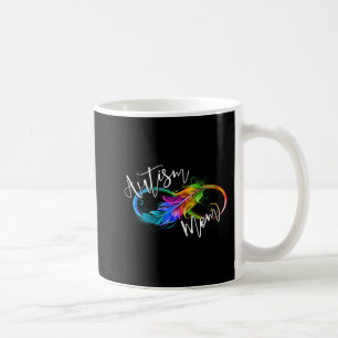 Neurodiversity Symbol Rainbow Infinity Autism Mom Coffee Mug