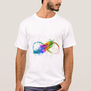 Neurodiversity Symbol Rainbow Infinity Autism Mom  T-Shirt