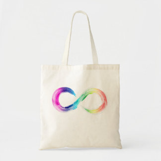 Neurodiversity watercolor  tote bag