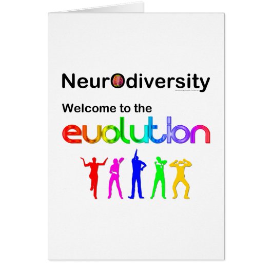 Neurodiversity Welcome to the Evolution Cards (Front)