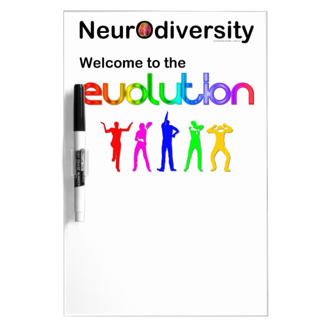Neurodiversity Welcome to the Evolution Dry-Erase Board (Front)