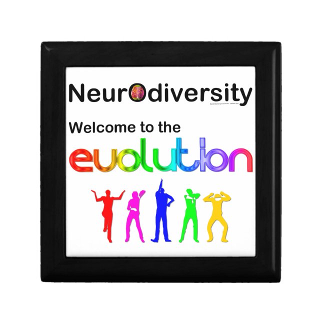 Neurodiversity Welcome to the Evolution Keepsake Box (Front)