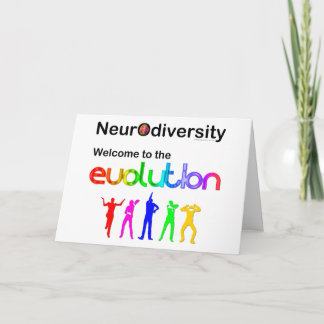Neurodiversity Welcome to the Evolution Postcard
