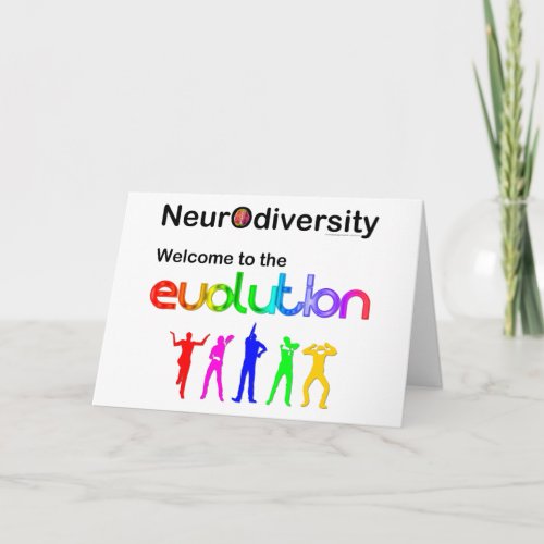 Neurodiversity Welcome to the Evolution Postcard