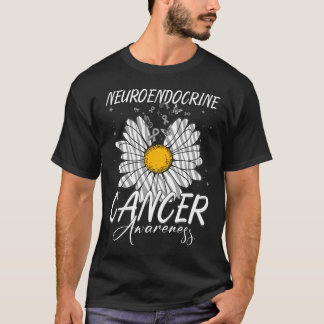 Neuroendocrine Cancer Awareness NET Flower Ribbon T-Shirt