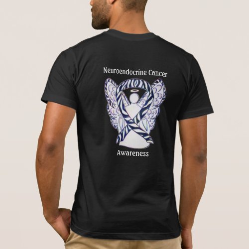 Neuroendocrine Cancer Awareness Ribbon Angel Shirt