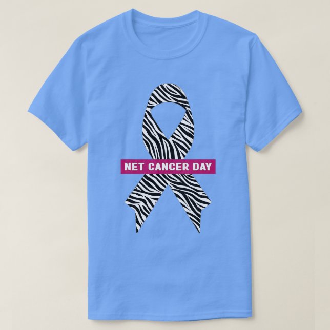 Neuroendocrine Cancer Awareness   World NET Cancer T-Shirt (Design Front)