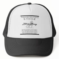 Neuroendocrine Cancer Awareness  Zebra Strong Trucker Hat