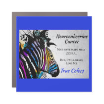 Neuroendocrine Cancer Support Awareness Car Magnet