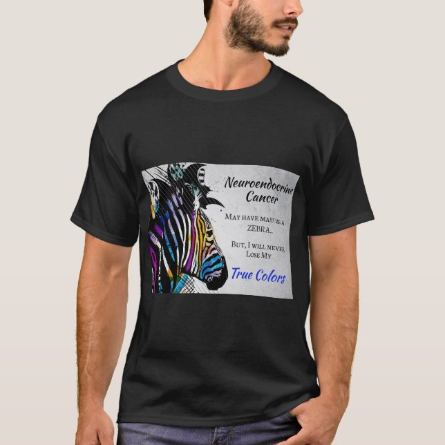 Neuroendocrine Cancer Support Awareness T-Shirt (Front)