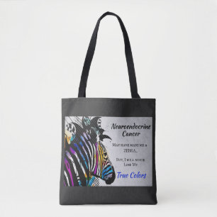 Neuroendocrine Cancer Support Awareness Tote Bag
