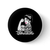 Neuroendocrine Carcinoid Cancer Unbreakable Ribbon Button