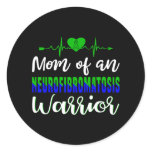 neurofibromatosis awareness heartbeat mom support classic round sticker r67e7acf772db45518e84f203e079fa65 0ugmp 8byvr 152