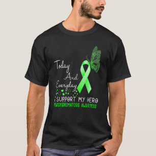Neurofibromatosis Awareness I Support My Hero Butt T-Shirt