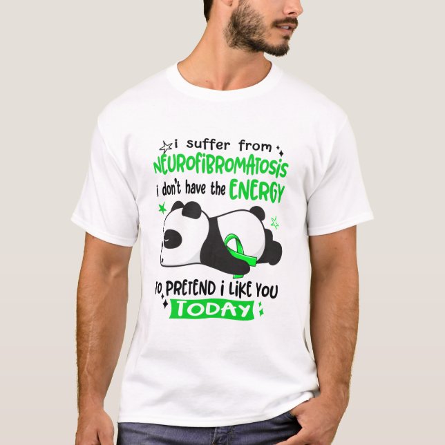 Neurofibromatosis Awareness Month Ribbon Gifts T-Shirt (Front)
