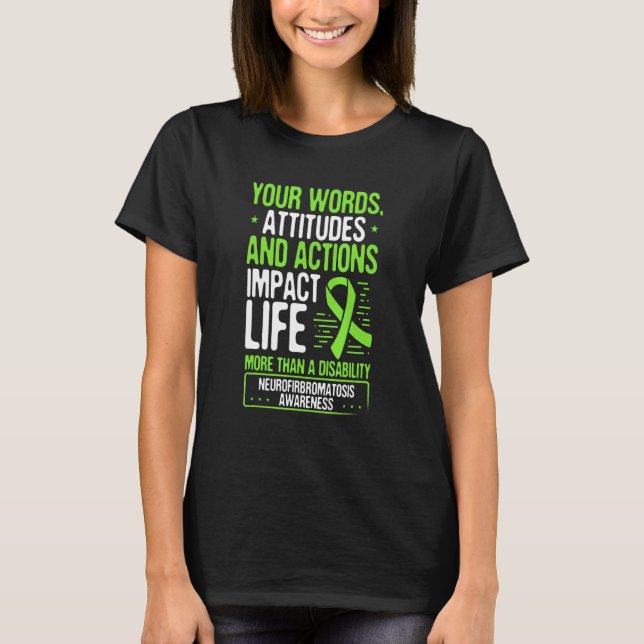 Neurofibromatosis Awareness Neurologic Disorder Gr T-Shirt (Front)