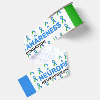 Neurofibromatosis Awareness Pattern Ribbon