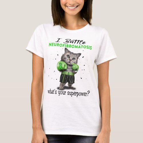 Neurofibromatosis Awareness Ribbon Support Gifts T_Shirt