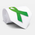 Neurofibromatosis, NF, NF1, NF2, Green Ribbon Tie | Zazzle