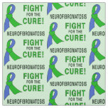 Neurofibromatosis Ribbon: Fight for the Cure! Fabric