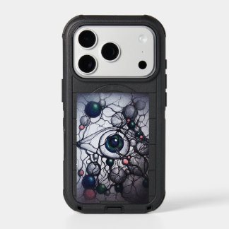 Neurographic Eye Perception Abstract iPhone 17 Pro Case