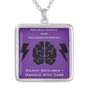 Neurological & Neurodivergent Silver Plated Necklace