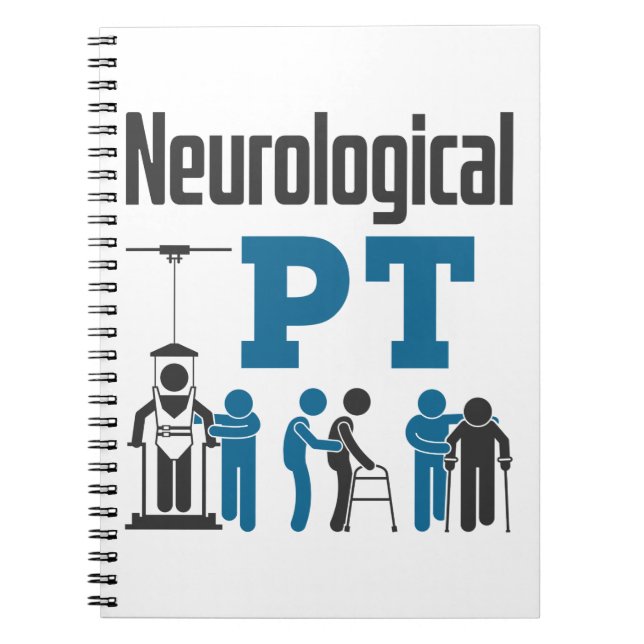 Neurological PT Physical Therapist Therapy Notebook (Front)