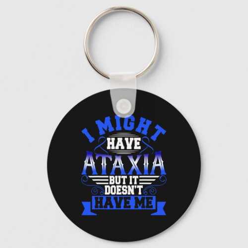 Neurological Sign Hemiataxia Blue Ribbon Neurologi Keychain