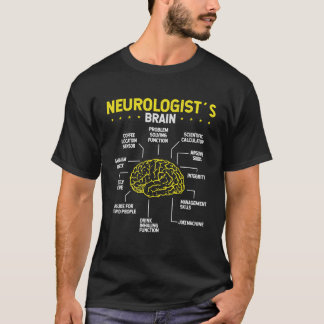 Neurologist Brain Neurology Science Neuroscience T-Shirt