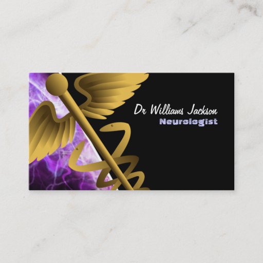Customizable Neurologist Business Cards