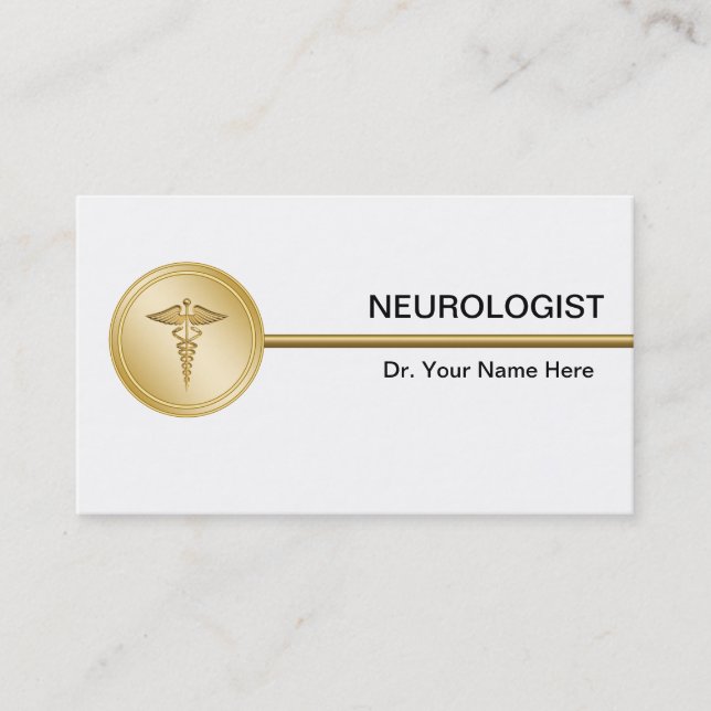 Neurologist Business Cards (Front)