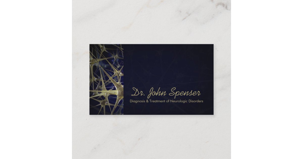 Neurologist Diagnosis And Treatment Business Card Zazzle 4860