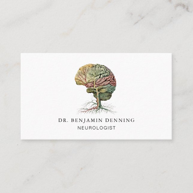 Neurologist Doctor Business And Appointment Card (Front)