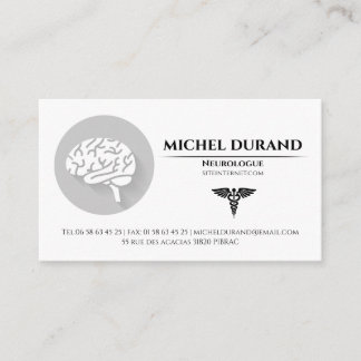 Neurologist Medical Business Cards