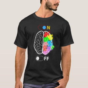 Neurologist Neuroscience Colorful Brain T-Shirt