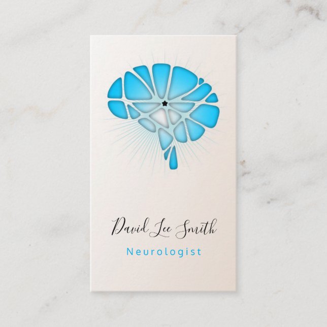 Neurologist / Psychologist Business Card (Front)