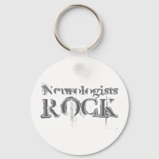 Neurologists Rock Keychain
