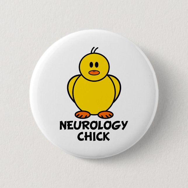 Neurology Chick Button (Front)