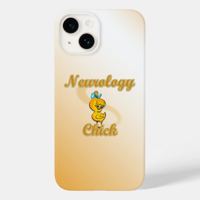 Neurology Chick Case-Mate iPhone Case (Back)