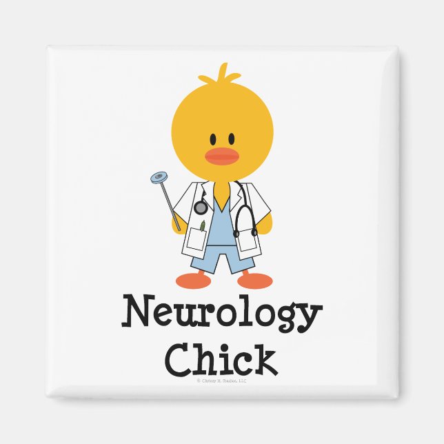 Neurology Chick Magnet (Front)