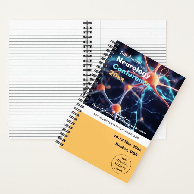 Neurology Neurosurgery Medical Conference Souvenir Notebook (Inside)