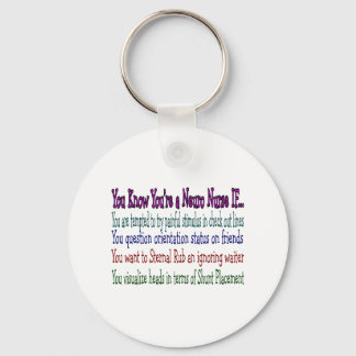 Neurology Nurse Hilarious Gifts, Unique Saying Keychain