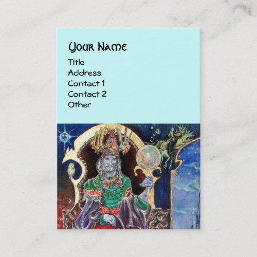 NEUROMANCER blue Business Card