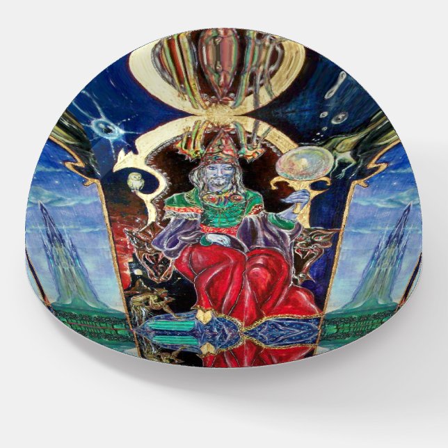 NEUROMANCER Magician King Paperweight (Angled)