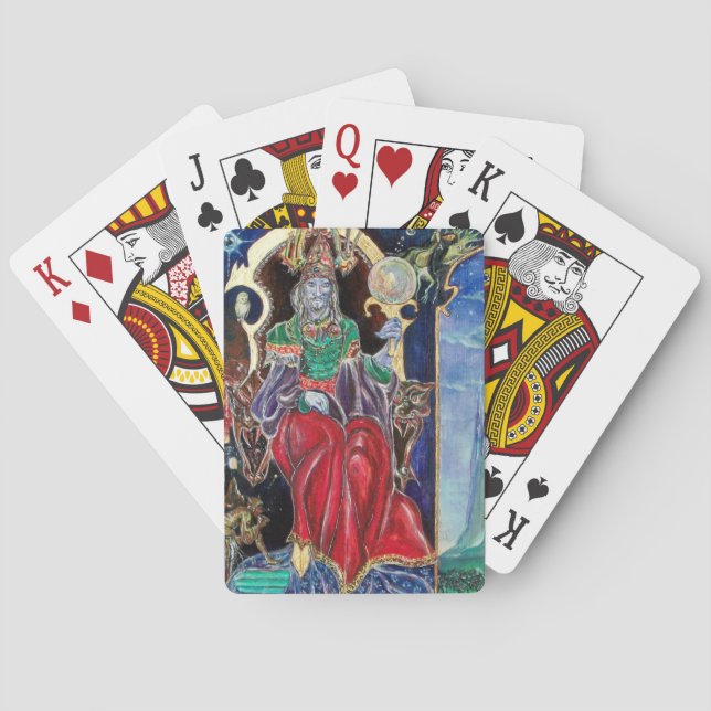 NEUROMANCER Magician King Poker Cards (Back)