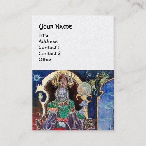 NEUROMANCER white  pearl paper Business Card